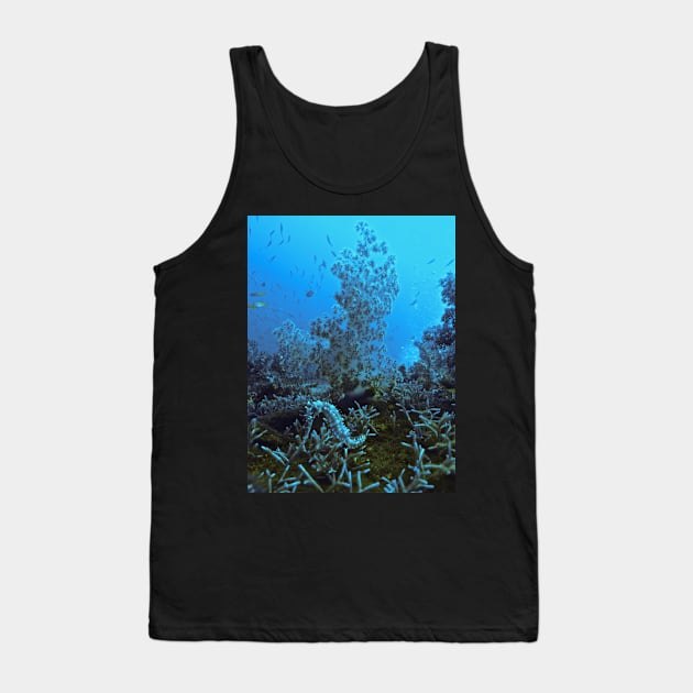 SUPER SEAHORSE PLAYGROUND Tank Top by dumbodancer